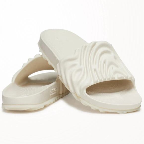 Salehe Bembury x Crocs Pollex Slide Parsnip 208685-1MC Fingerprint Design M10W12 - Picture 2 of 15